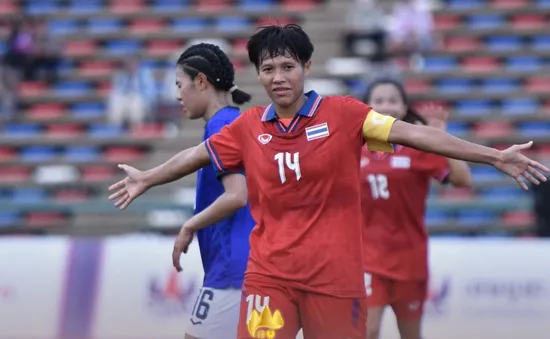 Tranh HCĐ SEA Games 32 | ĐT nữ Campuchia 0-6 ĐT nữ Thái Lan: Chiến thắng áp đảo!