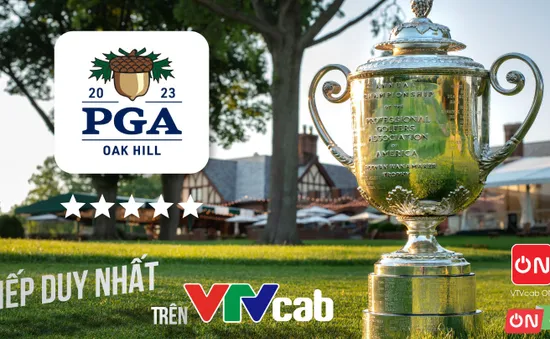 PGA Championship 2023 trực tiếp duy nhất trên VTVcab