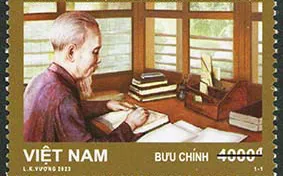 Phát hành bộ tem bưu chính “Nhà sàn Bác Hồ trong Khu Phủ Chủ tịch”