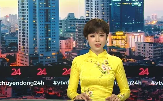 BTV Thái Trang: “Được dẫn chính Chuyển động 24h là điều mong ước 1 năm qua”