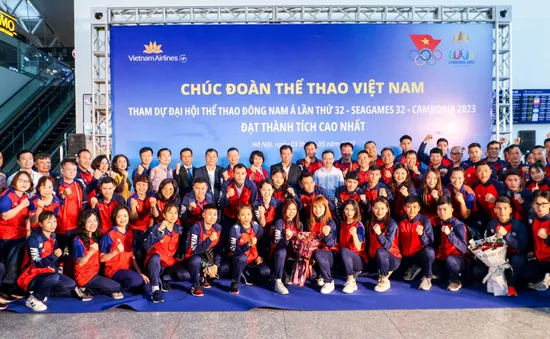 Đoàn Thể thao Việt Nam chính thức lên đường dự SEA Games 32