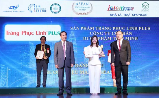 Tràng Phục Linh PLUS được vinh danh Top 10 thương hiệu mạnh ASEAN 2023