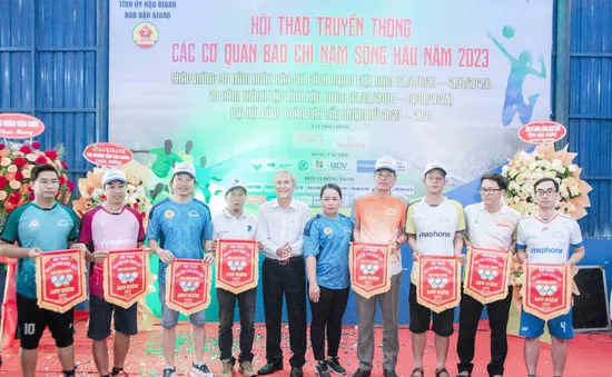 Khai mạc Hội thao truyền thống các cơ quan báo chí Nam Sông Hậu 2023