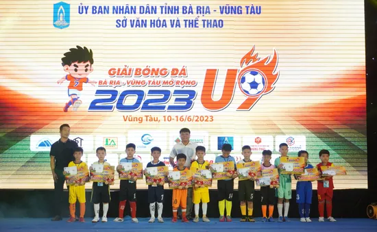 Lần đầu quy tụ 12 đội bóng U9 tại tỉnh Bà Rịa - Vũng Tàu