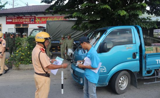 Công an Bình Dương mở cao điểm tuần tra giao thông, phòng chống tội phạm