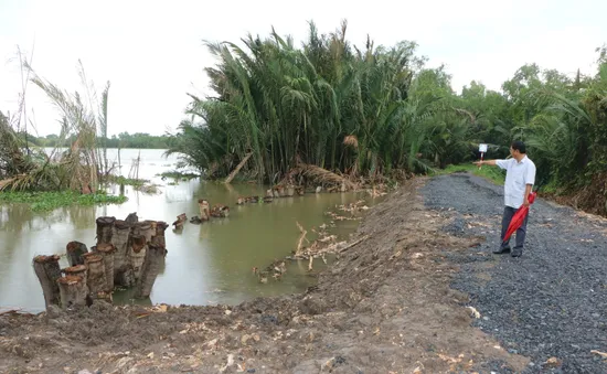 Gian nan phòng chống sạt lở ở ĐBSCL