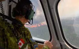 Mỹ gửi dữ liệu vệ tinh cho Canada hỗ trợ phát hiện cháy rừng
