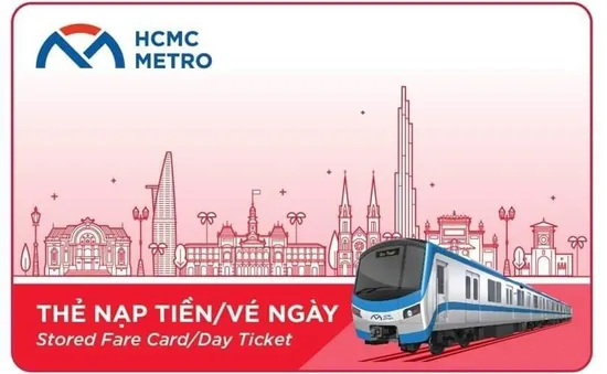 Công bố mẫu thẻ IC metro số 1 Bến Thành – Suối Tiên