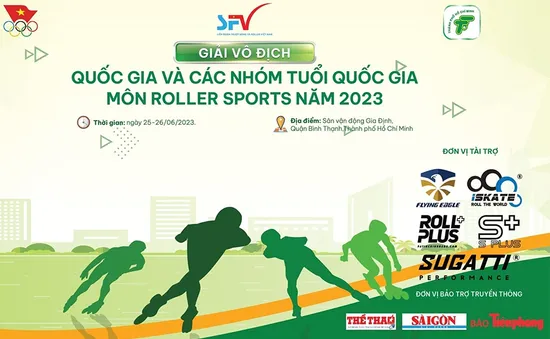 Khởi tranh Giải vô địch quốc gia và các nhóm tuổi quốc gia môn Roller Sports 2023