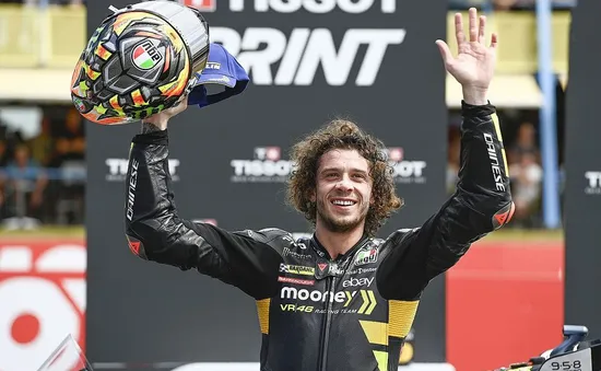 Marco Bezzecchi giành chiến thắng ở chặng nước rút GP Hà Lan