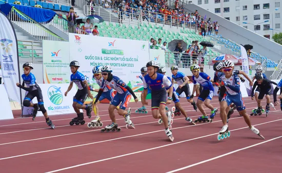 Gần 300 VĐV tranh tài tại Giải vô địch Quốc gia và các nhóm tuổi Quốc gia môn Roller Sports 2023