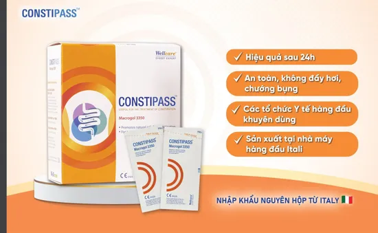 Nhuận tràng Constipass - Trợ thủ đắc lực cho mẹ bầu táo bón