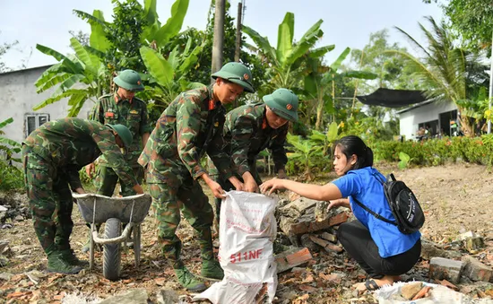 Kiên Giang: Xây dựng 125 căn nhà cho người dân dịp Tết Quân – dân năm 2024