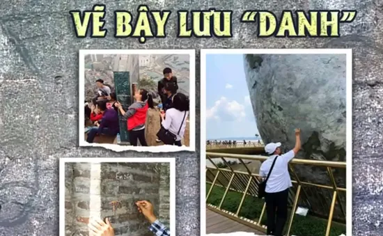 Vẽ bậy lưu "danh": Đừng mang gì đi ngoài những tấm hình, đừng để lại gì ngoài những dấu chân