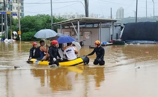 Mưa lũ tại Hàn Quốc khiến ít nhất 39 người thiệt mạng