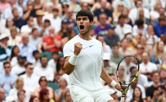 Wimbledon 2023: Carlos Alcaraz thắng thuyết phục Nicolas Jarry