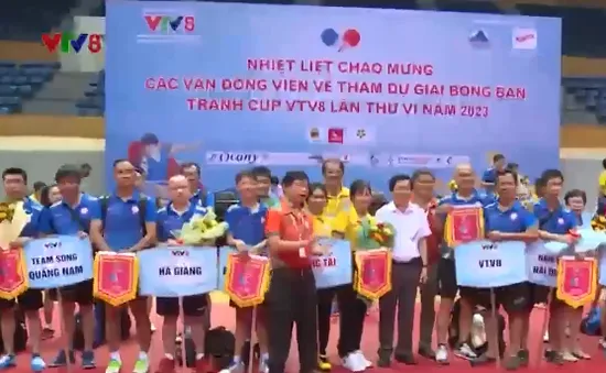 Khai mạc Giải Bóng bàn truyền thống tranh Cúp VTV8