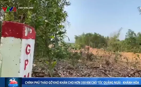 Tháo gỡ khó khăn cho hơn 350 km cao tốc từ Quảng Ngãi đến Khánh Hòa