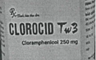 Cảnh báo thuốc giả Clorocid TW3, Tetracyclin TW3