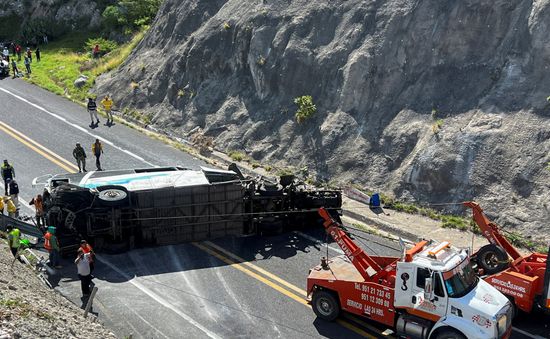 Tai nạn xe bus tại Mexico khiến ít nhất 16 người thiệt mạng