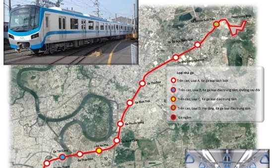 Chia ca làm việc ngày đêm để Metro số 1 kịp chạy thử toàn tuyến đúng dịp 2/9