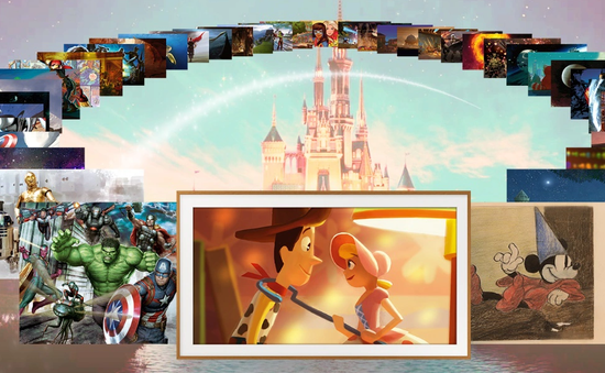 Công bố kho tranh Art Store phiên bản đặc biệt cho The Frame nhân kỷ niệm 100 năm Disney