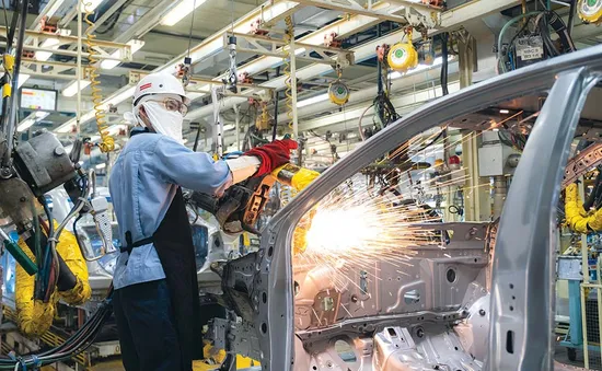 Sản xuất công nghiệp tháng 8 tăng trưởng tích cực