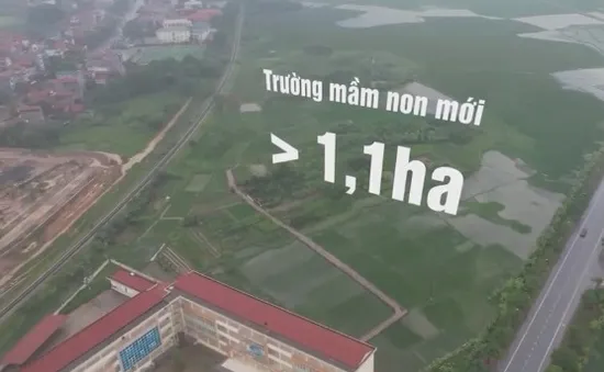 Vì sao trường mầm non xây được 6 năm lại có chủ trương xây trường mới?