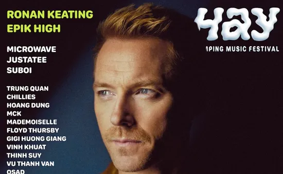 Ronan Keating (Boyzone) và Epik High gửi lời chào tới khán giả Việt