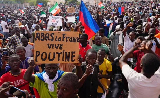 Hàng nghìn người biểu tình ở Niger yêu cầu Pháp rút quân