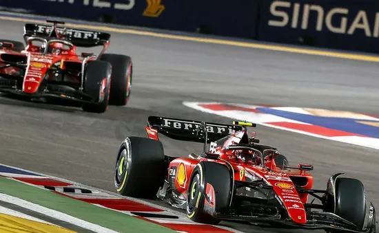 Sự tiến bộ của đội đua Ferrari tại GP Singapore