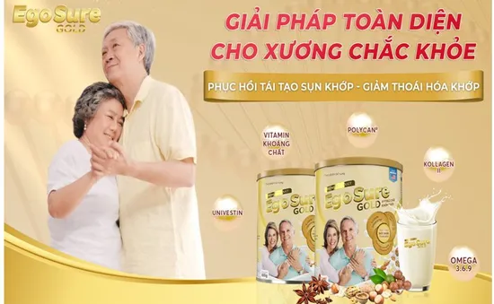 Ra mắt Egosure Gold - Thực phẩm dinh dưỡng cho xương chắc khỏe