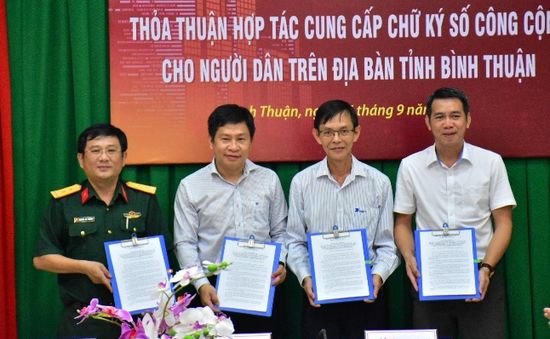 Bình Thuận hướng đến 70% dân số có chữ ký điện tử cá nhân năm 2030