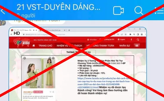 Mất tiền tỷ vì chiêu lừa tham gia cuộc thi "Duyên dáng áo dài" mạo danh VTV