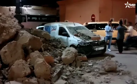 Số nạn nhân thiệt mạng trong động đất ở Morocco tăng lên hơn 600 người