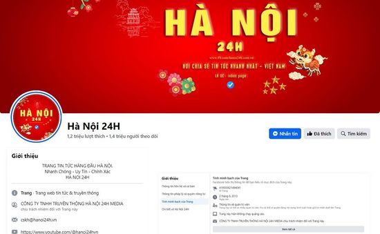 Hà Nội 24h - Trang tin tức cập nhật thông tin nhanh chóng, chính xác được cộng đồng mạng yêu thích