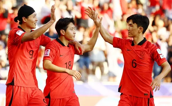 Lee Kang In lập cú đúp bàn thắng, Hàn Quốc thắng ấn tượng Bahrain | VCK Asian Cup 2023