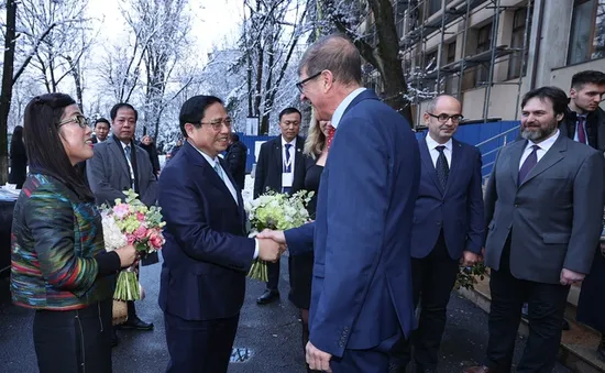 Thủ tướng Phạm Minh Chính thăm, làm việc tại Đại học Kỹ thuật Xây dựng Bucharest