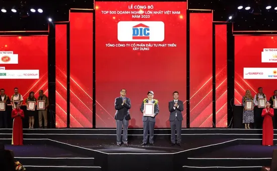 Tập đoàn DIC 6 năm liên tiếp đạt giải top 500 doanh nghiệp lớn nhất Việt Nam