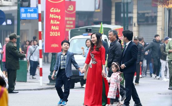 Hà Nội: Tạm dừng hoạt động phố đi bộ Hoàn Kiếm dịp Tết Nguyên đán 2024