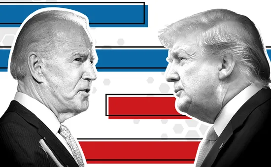 Bầu cử Tổng thống Mỹ 2024: Ông Trump dẫn trước ông Biden trong cuộc thăm dò về trận tái đấu