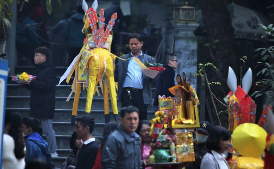 Nhiều sai phạm trong tổ chức, quản lý tại đền Chợ Củi