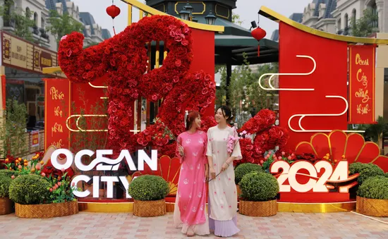 Hội chợ Xuân "đỉnh của chóp" tại Ocean City hút du khách những ngày giáp Tết