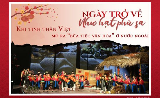 “Ngày trở về 2024: Như hạt phù sa”: Khi tinh thần Việt mở ra "bữa tiệc văn hoá" ở nước ngoài