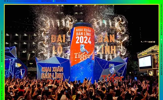 Entera Countdown 2024 bùng nổ chưa từng có cùng hơn 100.000 khán giả