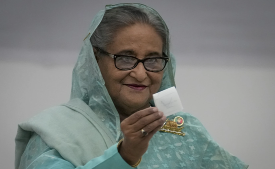 Thủ tướng Bangladesh Sheikh Hasina đắc cử nhiệm kỳ thứ 5