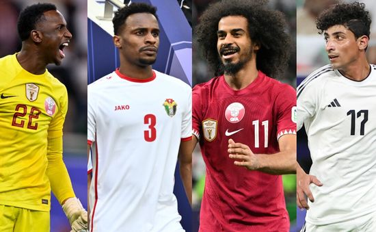 Qatar thống trị đội hình tiêu biểu của Asian Cup 2023