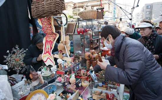 “Chợ trời” hơn 400 tuổi ở Tokyo