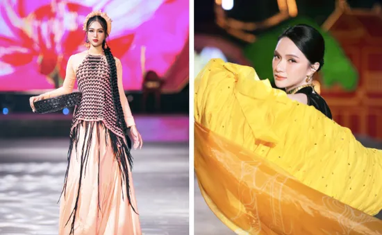 Model Minh Anh sánh bước Võ Hoàng Yến, Hương Giang trên sàn catwalk