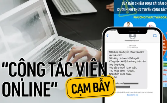 Làm cộng tác viên online, người đàn ông bị mất gần 600 triệu đồng